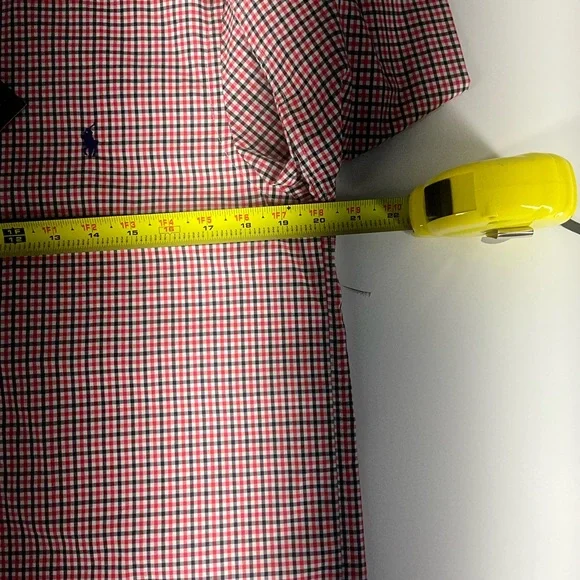Ralph Lauren Long Sleeve Gingham Button Down Casual Shirt Boys XL (18-20) NWT - Picture 7 of 13